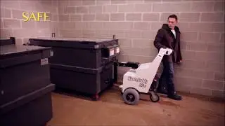 WasteCaddy Dumpster Mover Pulls Large Dumpsters