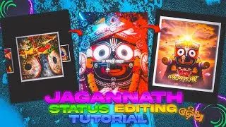 Jagannath Swami Status Tutorial Alight motion Odia 🙏🔥||Odia Bhajan Status Tutorial Alight motion