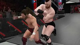 Ryback Vs Daniel Bryan | Sheamus Attacks Daniel Bryan Before Fight | WWE 2K16