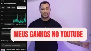 QUANTOS GANHEI DEPOIS DE 1 ANO MONETIZADO: #ganhosdoyoutube 