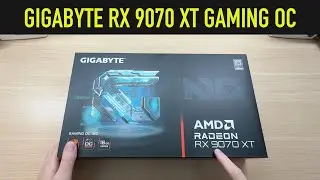 Unboxing & Features Overview: GIGABYTE RX 9070 XT GAMING OC