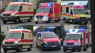 [„Role2Sea“] Einsatzfahrten Zusammenschnitt von Berufsfeuerwehr, DRK Bereitschaft und mehr
