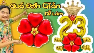 Hướng Dẫn Tự Làm Trang Trí Sinh Nhật Đẹp Từ Bong Bóng - Bombo Shop