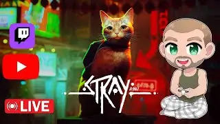 Playing Stray first time Livestream Part 3, viewers request