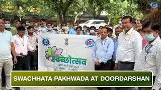 DD Morning Show | Swachhata Pakhwada at Doordarshan | Swachh Utsav | Seva Pakhwada 2025