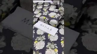Maria B 3pc dress #shafoon #dupata