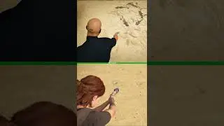 SHOOTING IN SAND COMPARISON (HITMAN WORLD OF ASSASSINATION VS TLOU2)