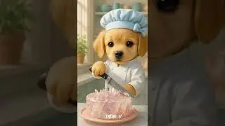Fruit Cutting | Chef Dog | Asmr Video #shorts #trending #fruits #dog #cute #art