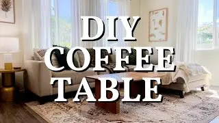 BUDGET FRIENDLY DIY COFFEE TABLE