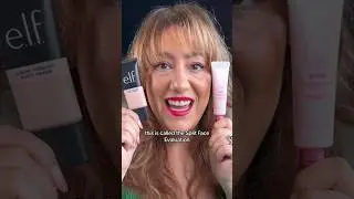HOW DO THESE PRIMERS COMPARE TO EACH OTHER? e.l.f. v. Beauty Blender #makeupshorts #primer #makeup
