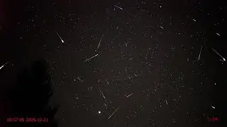 Skywatch Highlight #134 | 2025-12-21 | ISS Flyby, 28 Meteors & Sunrise Finale