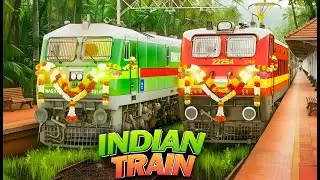 ERNAD EXPRESS WAP 4 TOUCHING TOP SPEED💥😢Indian Train Simulator Malayalam TOM GAMING