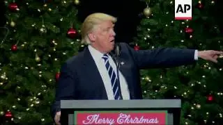 Trump Praises Speaker Ryan at Wisconsin Rally