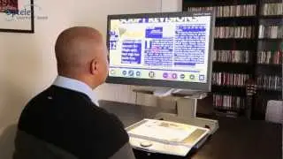 (Promo) NEW Optelec ClearView+ Speech - Full Page OCR & Intuitive Touchscreen for Low Vision