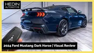 2024 Ford Mustang Dark Horse | Start up, Exhaust Sound | Visual Review