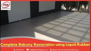 FIX LEAKING BALCONY - WATERPROOFING REPAIRS & BALCONY RESTORATION