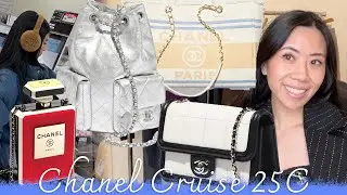 CHANEL CRUISE 2025 COLLECTION | BEST RESELL INVESTMENT BAGS, SHOES, ACCESSORIES LUXURY SHOPPING 25C