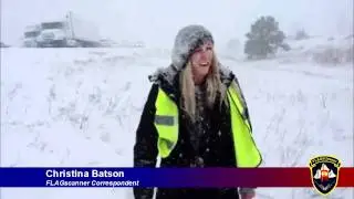 Snow and Visibility Cause Pile-Up Accident on Interstate 40 12/2011