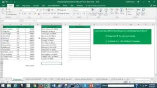 Manipulating Text Data in Excel - with Todd Brannon | Skillsology