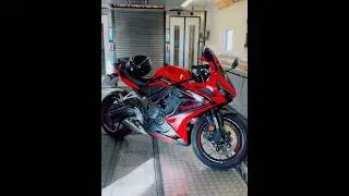UK to Europe #hondacbr #bikerchic #650ccbike #bikelife #motorcycle #bikers #redmotorcycle #biker