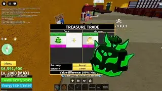 [Blox Fruits] Обмен фруктом &laquo;Зелёная молния&raquo; и оценка предложений других игроков!