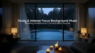 Study & Intense Focus Background Music | Relaxing Ambience & Concentration Sounds