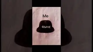 Celine Hat. Real vs Me#shorts