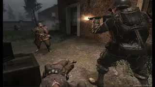 2 CoD Call Of Duty Зов Долга №1 ( ретро игры ) старые игры #6 Retro Games игры про 2 мировую войну