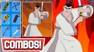 *NEW* BEST SAMURAI JACK SKIN COMBOS! | Fortnite