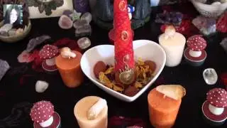 How to create a Litha Summer Solstice Altar 2014 - for beginner witches!