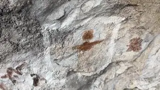 Ancient pictograph vandalized at Missouri Headwaters State Park
