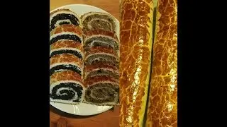 Baigli Hungarian Walnut roulade-traditional recipe-Baigli superbun Finom beigli recept-English write