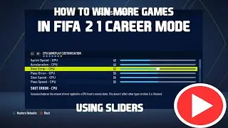 Fifa 21 How To Win More Games In Career Mode |All Offline Game Modes Against CPU|Fifa 21 Career Mode