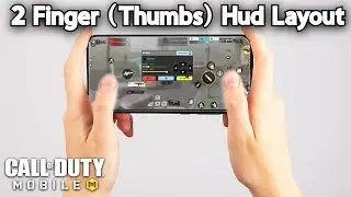 Cod Mobile 2 Finger Thumbs Layout Hud | Best Settings Sensitivity Tips, Tricks & Full Guide Gameplay