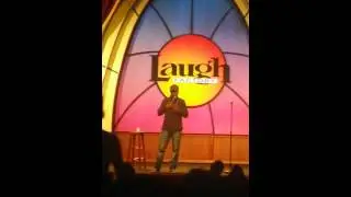 Brian the wild cat Smith the Laugh Factory with comedian D Banks