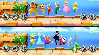 Super Mario Party & Mario Party Superstars: Fire Bros Showdown vs Vampire Waluigi & Wario