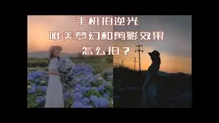 2025最新手机拍照技巧：逆光拍绣球花这么拍，轻松拍出唯美大片！