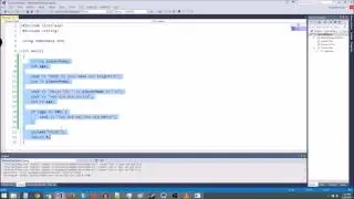 C++/Game Tutorial 4: Standard Input And If Statements