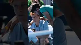What Happened? Jannik Sinner vs Carlos Alcaraz Cincinnati Open 2025 Final #tennis #injury #shorts