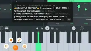 Pani vilum nilavu keyboard notes |mouna ragam keyboard notes |ilayaraja-keyboard notes|Fl Studio