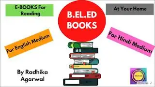 Get all your B.EL.Ed books in both English & Hindi here! ( know everything about books here )