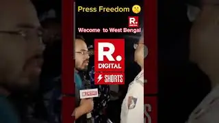 Press Freedom West Bengal vs Canada 😂 #didi #election #republicbangla #mamata