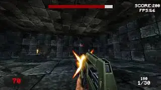 Boomer shooter game