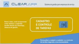 Com o ClearApp, você registra atividades e define quem será responsável por cada uma delas.