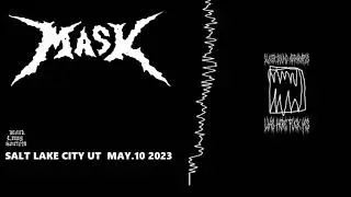 Mask - Black Lung Society. Salt Lake City Ut. May.10 2023