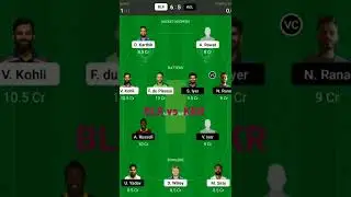 BLR vs KKR Dream11 team Prediction today!! KKR vs BLR dream11 team analysis
