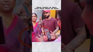 In Our India Even Aunties Are Fans of Virat Kohli #viratkohli #fans #kohli #viratfans
