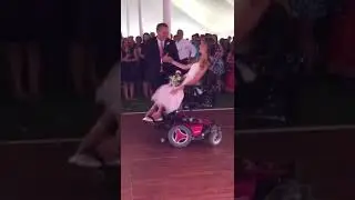 Father/Daughter Wheelchair Wedding Dance