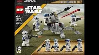 Lego Star wars   Батлпак 501 Клон Роты