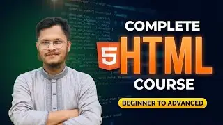 HTML Full Course Bangla 2026 🔥 এক ভিডিওতে সম্পূর্ণ HTML শিখুন | HTML Tutorial for Beginners | Parvez